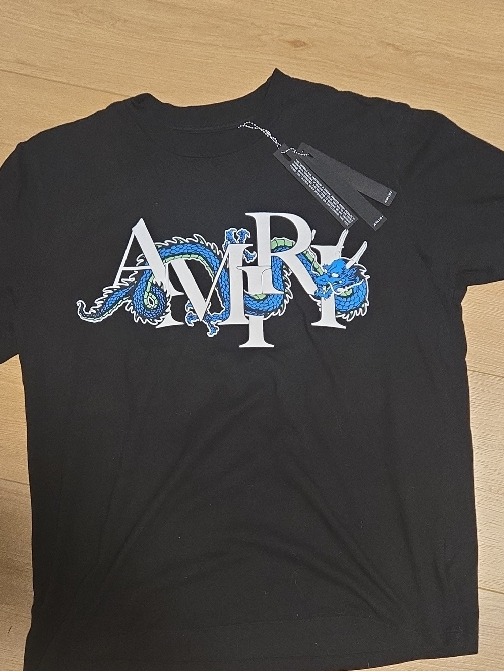 Amiri CNY Dragon Tee Black Medium
